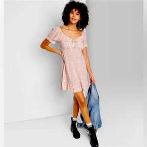 Pink floral dress | Wild Fable